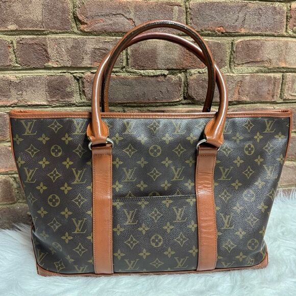 LOUIS VUITTON Authentic Monogram Sac Weekend Bag - Picture 1 of 13